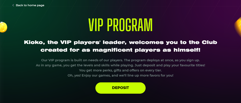 YOJU VIP program